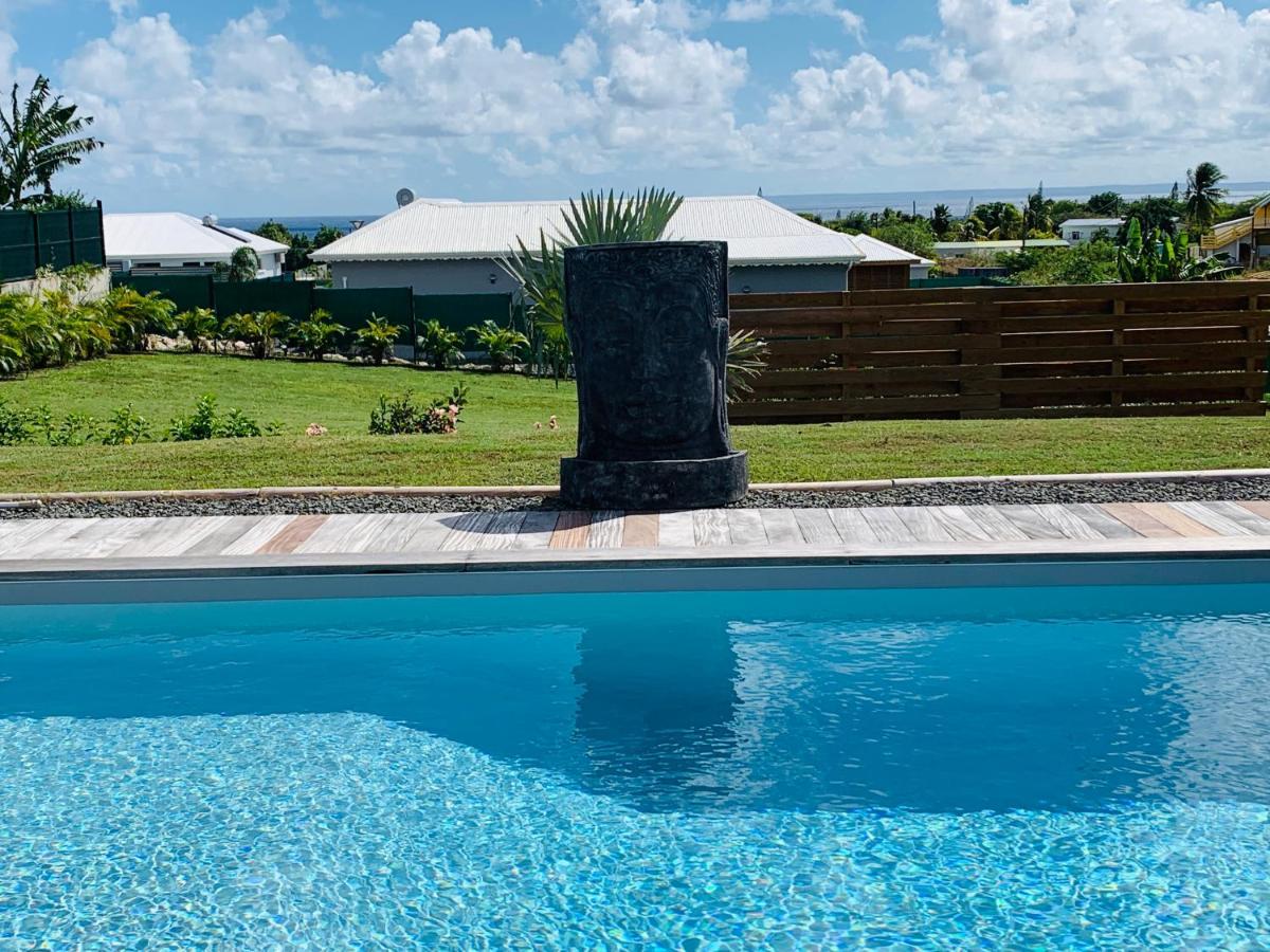 Residence Eden Ocean Avec Vue Mer Saint-Francois  Bagian luar foto
