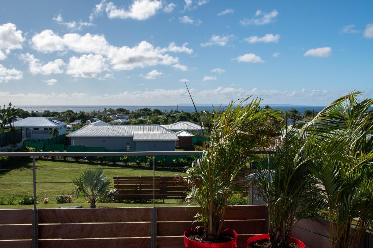 Residence Eden Ocean Avec Vue Mer Saint-Francois  Bagian luar foto