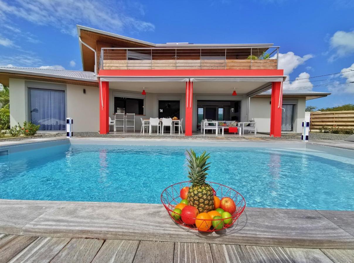 Residence Eden Ocean Avec Vue Mer Saint-Francois  Bagian luar foto