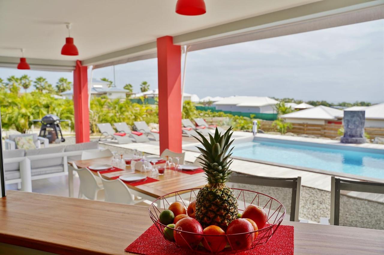 Residence Eden Ocean Avec Vue Mer Saint-Francois  Bagian luar foto