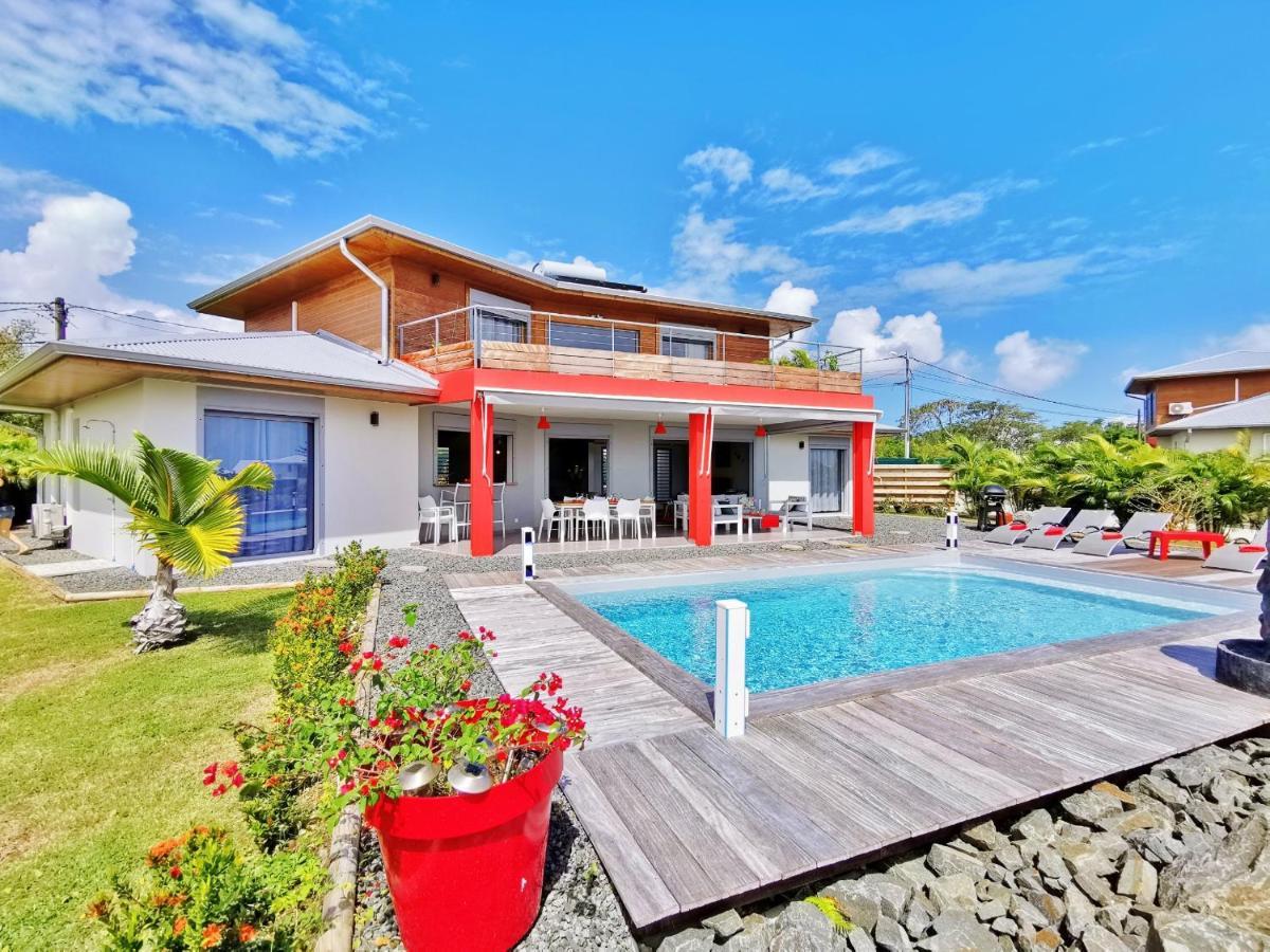 Residence Eden Ocean Avec Vue Mer Saint-Francois  Bagian luar foto