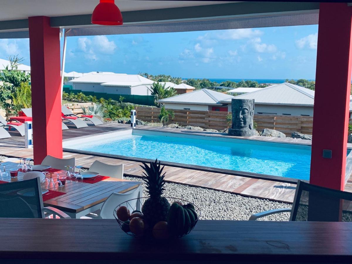 Residence Eden Ocean Avec Vue Mer Saint-Francois  Bagian luar foto