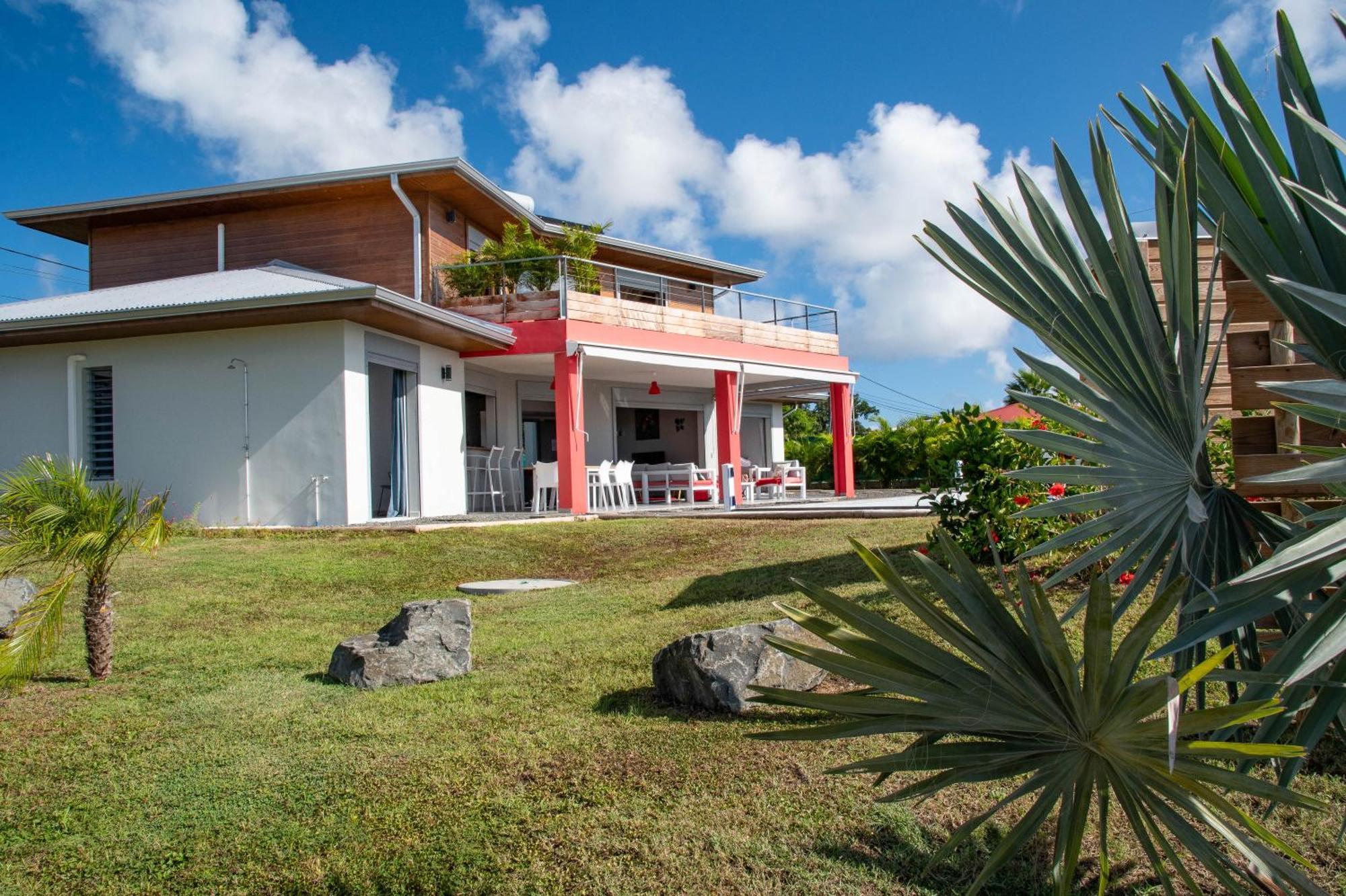 Residence Eden Ocean Avec Vue Mer Saint-Francois  Ruang foto
