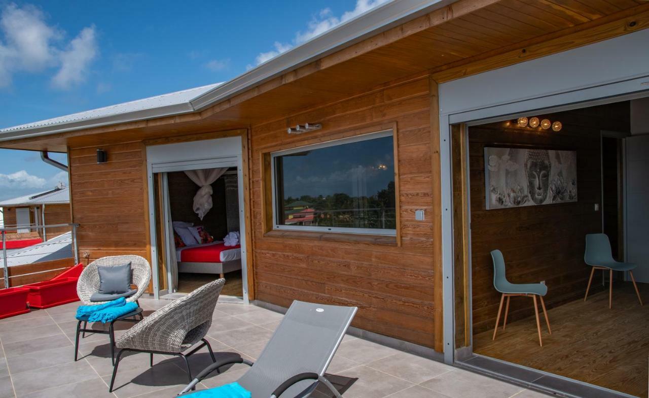 Residence Eden Ocean Avec Vue Mer Saint-Francois  Bagian luar foto