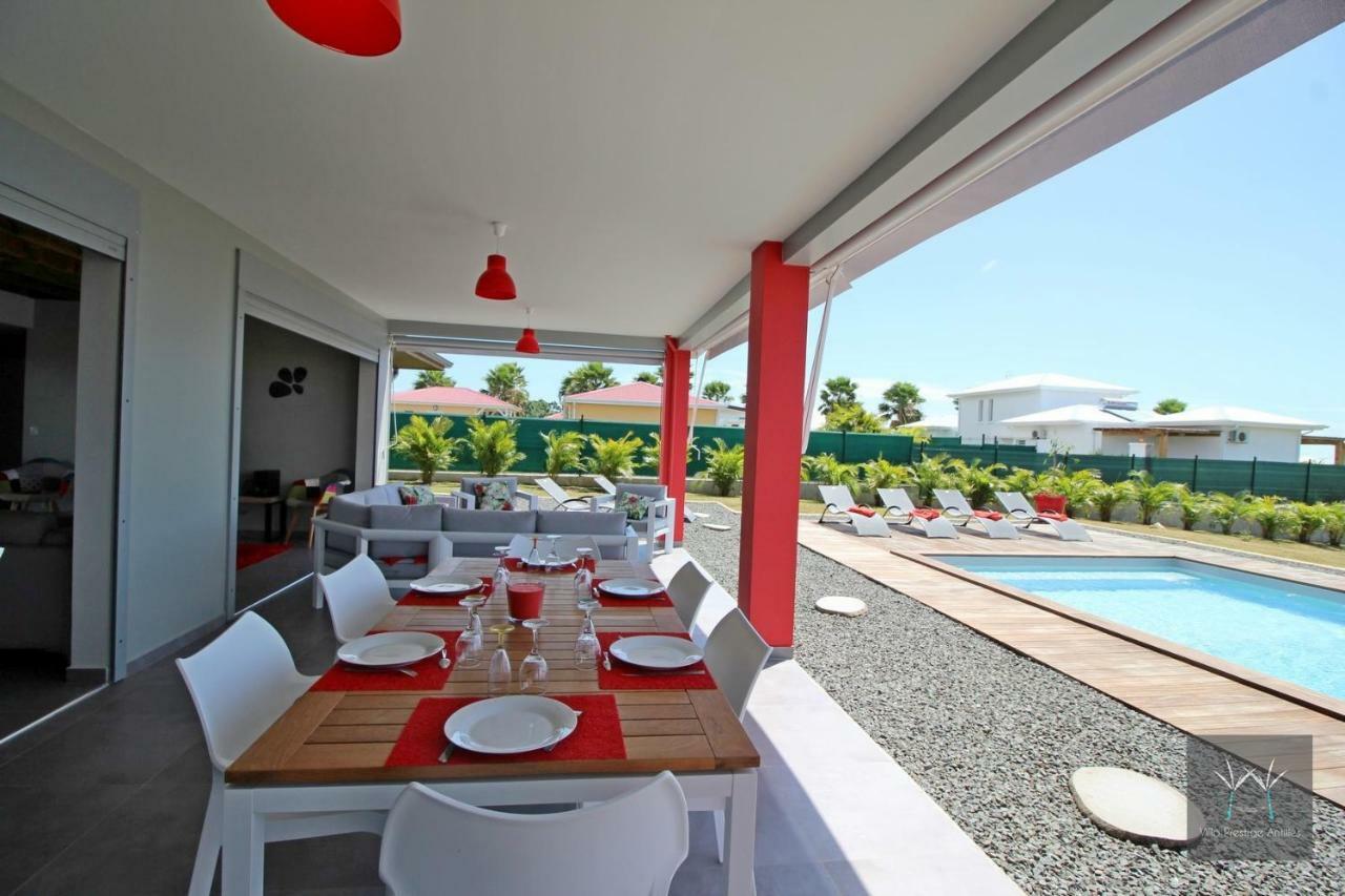 Residence Eden Ocean Avec Vue Mer Saint-Francois  Bagian luar foto