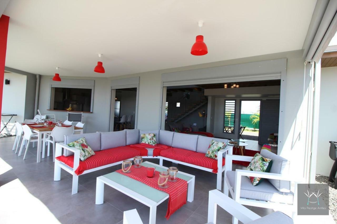Residence Eden Ocean Avec Vue Mer Saint-Francois  Bagian luar foto